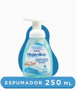 producto espumador Higienika 250 ml